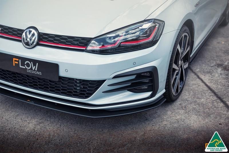 Flow Designs VW MK7.5 Golf GTI Front Splitter & Aerospacers