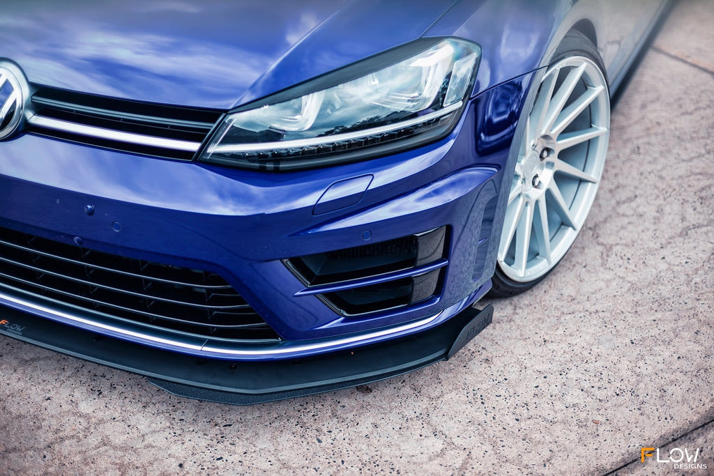 Flow Designs VW MK7 Golf R Front Splitter Winglets (Pair)