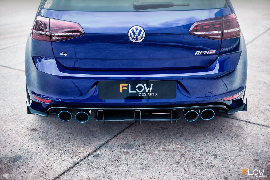 Flow Designs VW MK7 Golf R Rear Spat Winglets (Pair)