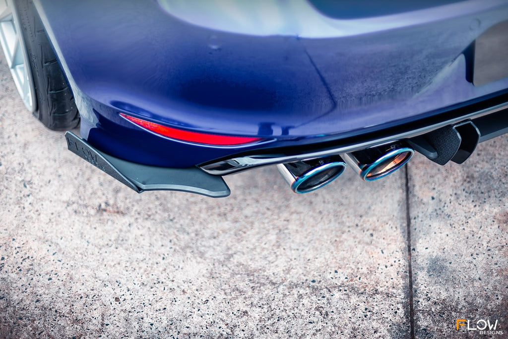 Flow Designs VW MK7 Golf R Rear Spat Winglets (Pair)