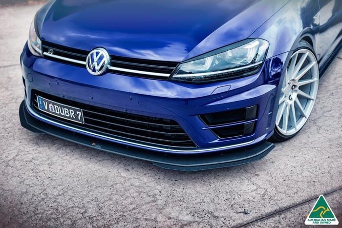 Flow Designs Front Lip Splitter Extensions (Pair) | Mk7 Golf R