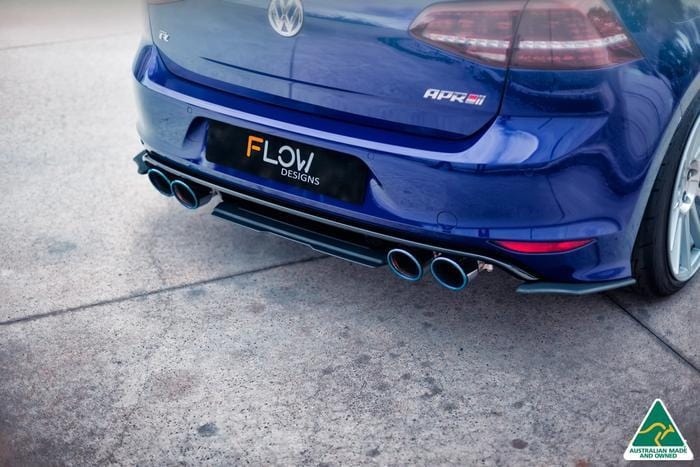 Flow Designs Rear Aero Valance And Fairing | Mk7 Golf R