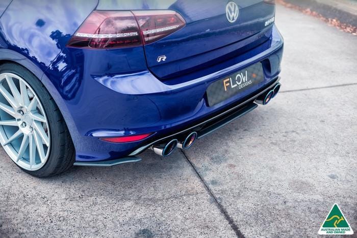 Flow Designs Rear Aero Valance And Fairing | Mk7 Golf R