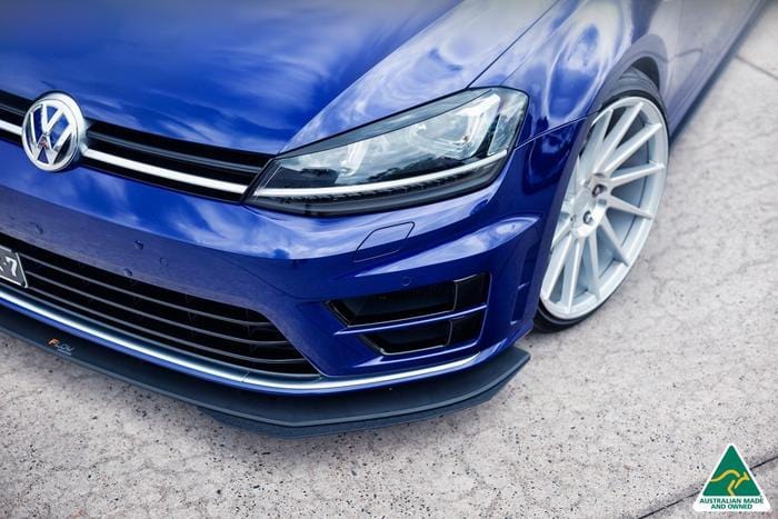 Flow Designs Front Lip Splitter Extensions (Pair) | Mk7 Golf R