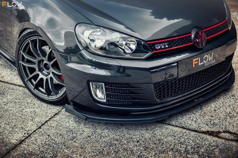 Flow Designs MK6 Golf GTI Front Lip Splitter V3