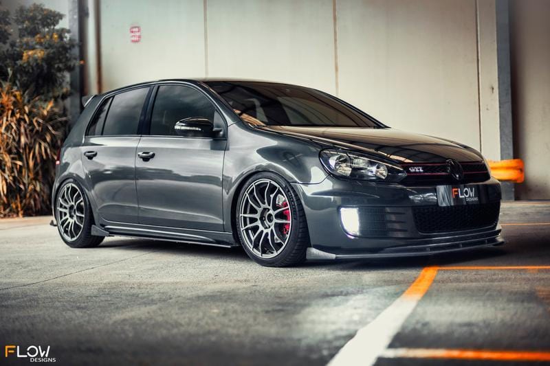 Flow Designs MK6 Golf GTI Front Lip Splitter V3