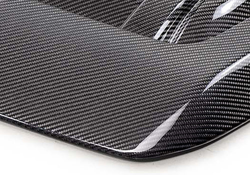 Ford Racing 22-24 Ford Bronco Raptor Carbon Fiber Hood Vent - Gloss Finish - 0