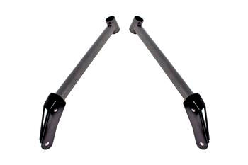 BMR 16-17 6th Gen Camaro Front Of Rear Cradle Brace - Black Hammertone