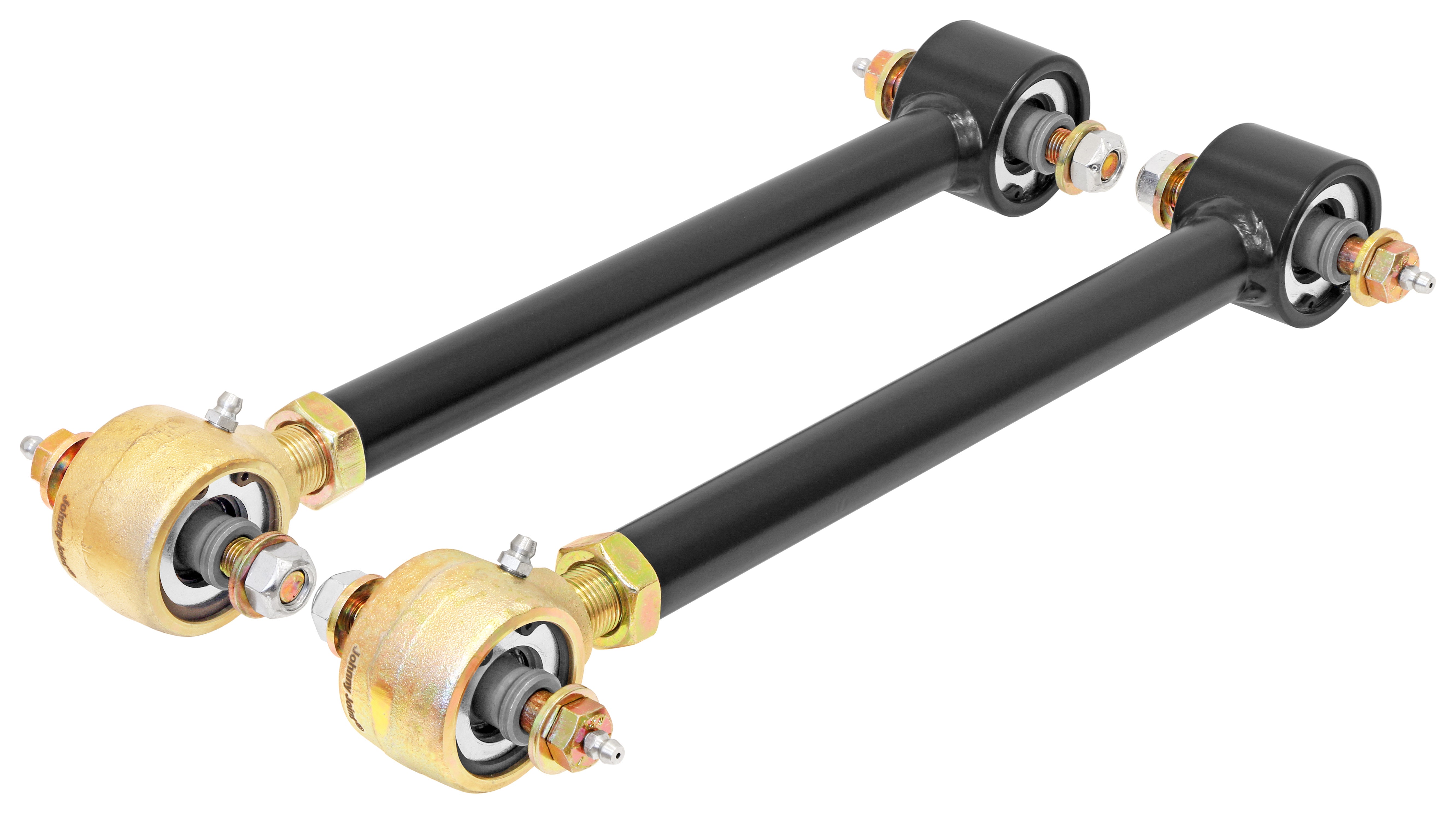 RockJock TJ/LJ Johnny Joint Adjustable Control Arms Rear Upper Adjustable Greasable Pair