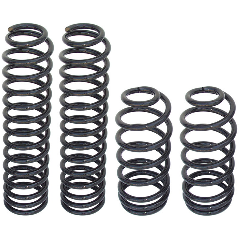 RockJock TJ 4in Lift Coil Spring Front/Rear Set of 4