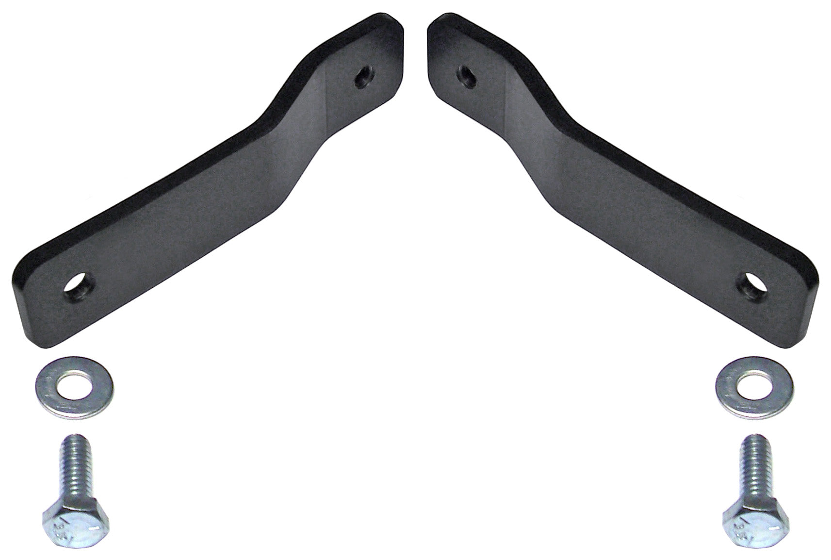 RockJock JK Brake Line Relocation Bracket Kit Rear