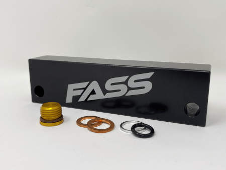 FASS Fuel Systems 19-22 Cummins 6.7L Fuel Filter Housing Delete Kit CFHD-1003K