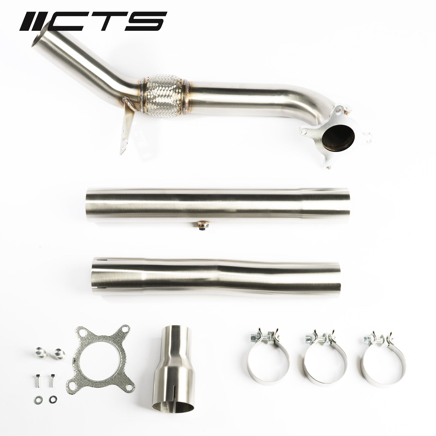 CTS TURBO MK1 VW TIGUAN AND 8U AUDI Q3 1.8T/2.0T RACE DOWNPIPE (2009-2017)