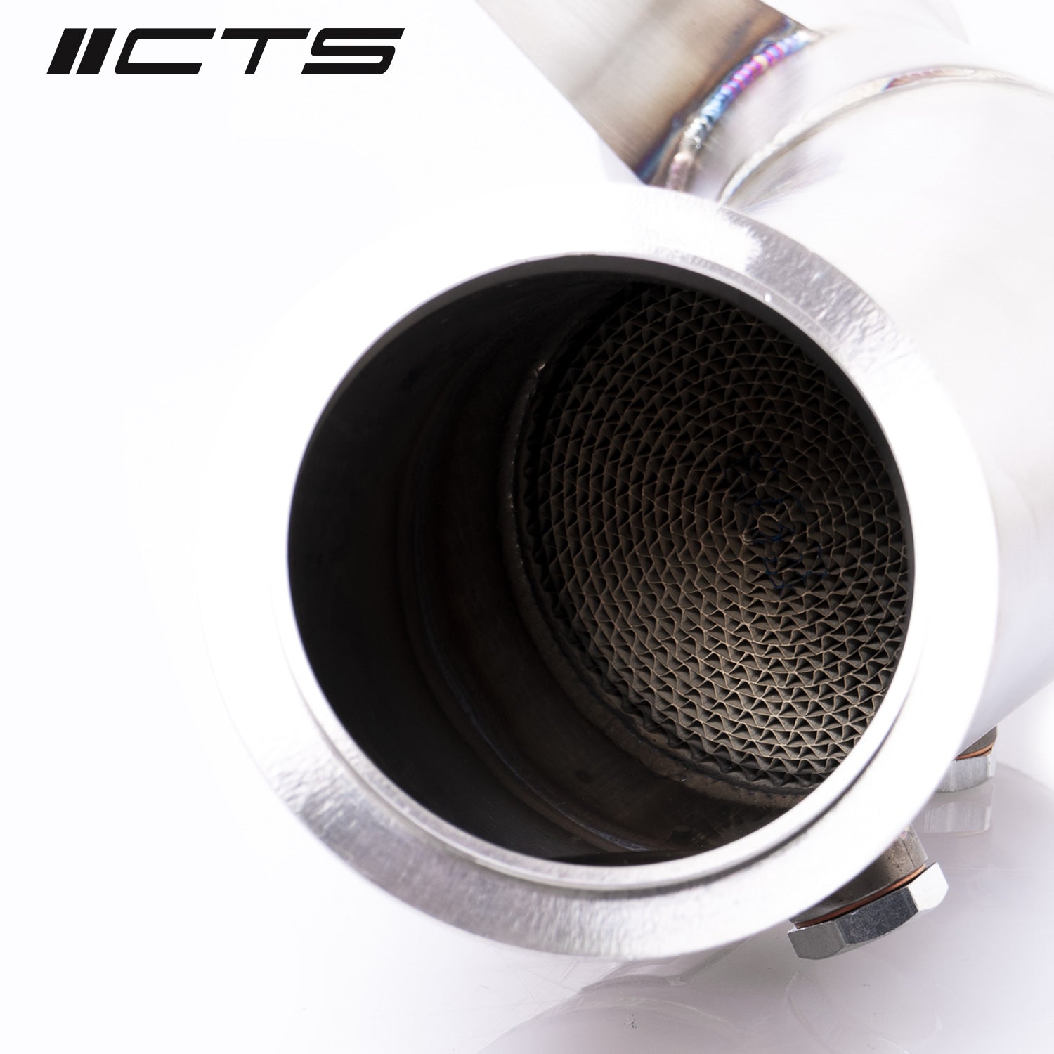 CTS Turbo 4″ High-flow CAT BMW N55 (Electric Wastegate)