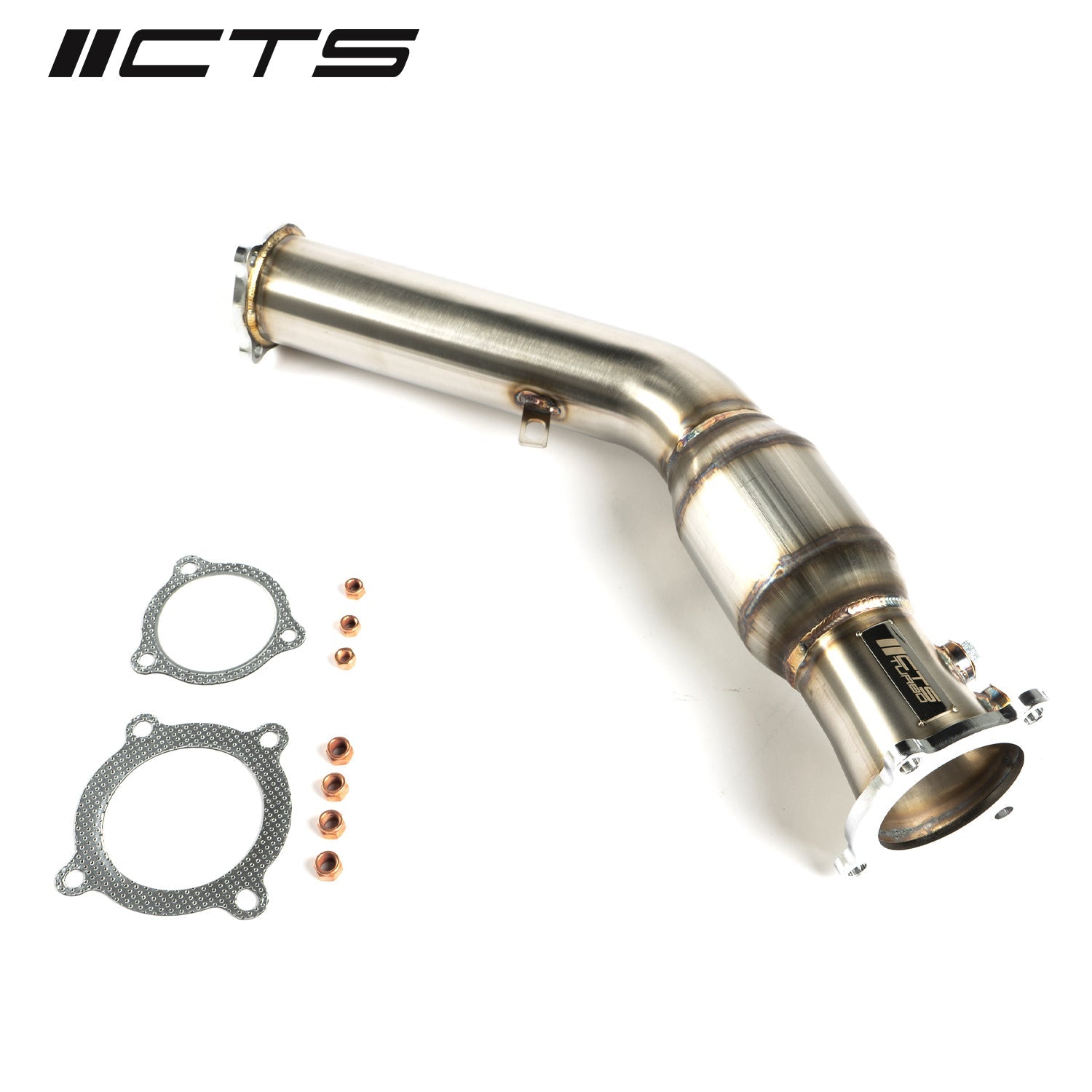 CTS TURBO B8/B8.5 AUDI A4/A5/ALLROAD/Q5 1.8T/2.0T HIGH FLOW CATALYTIC CONVERTER