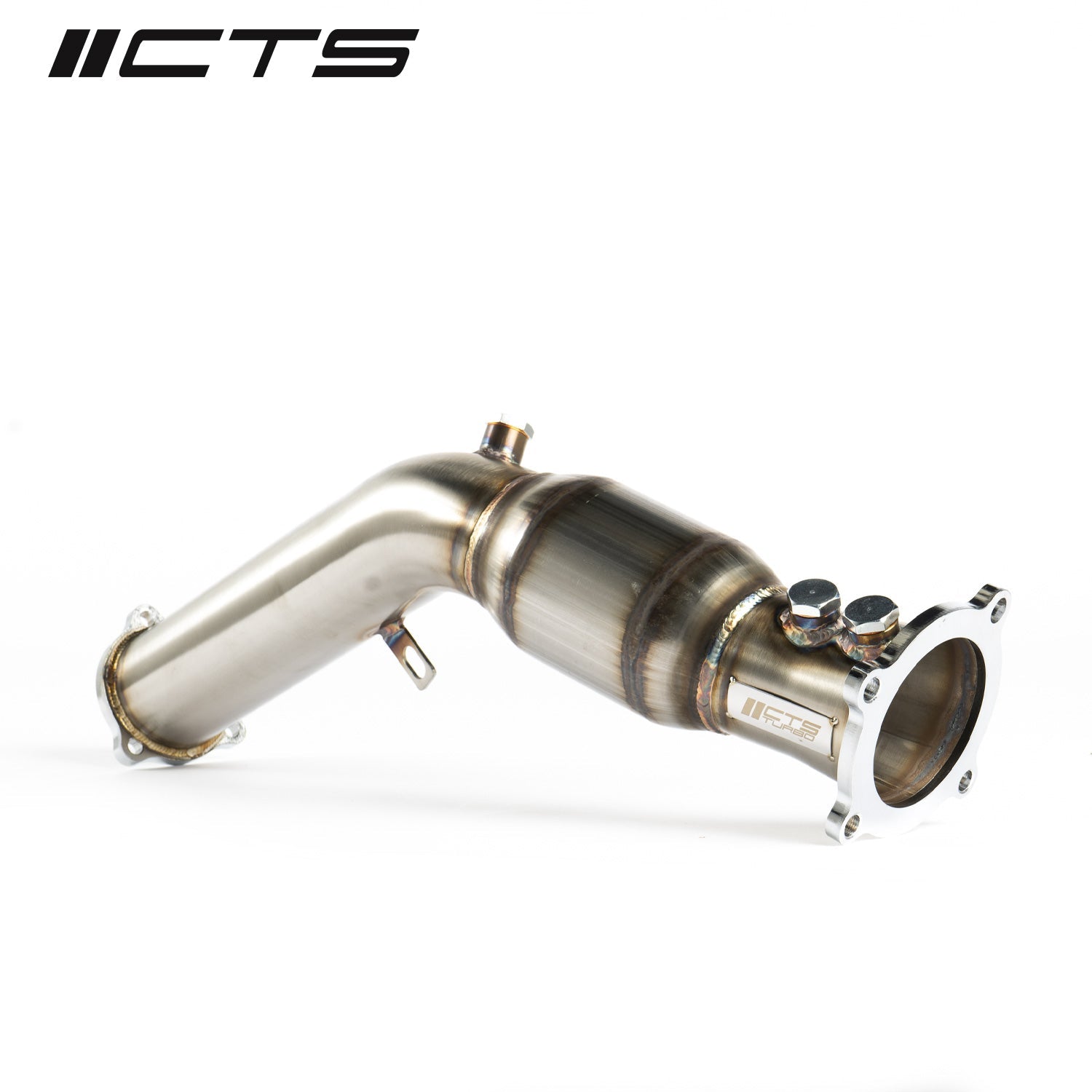 CTS TURBO B8/B8.5 AUDI A4/A5/ALLROAD/Q5 1.8T/2.0T HIGH FLOW CATALYTIC CONVERTER - 0