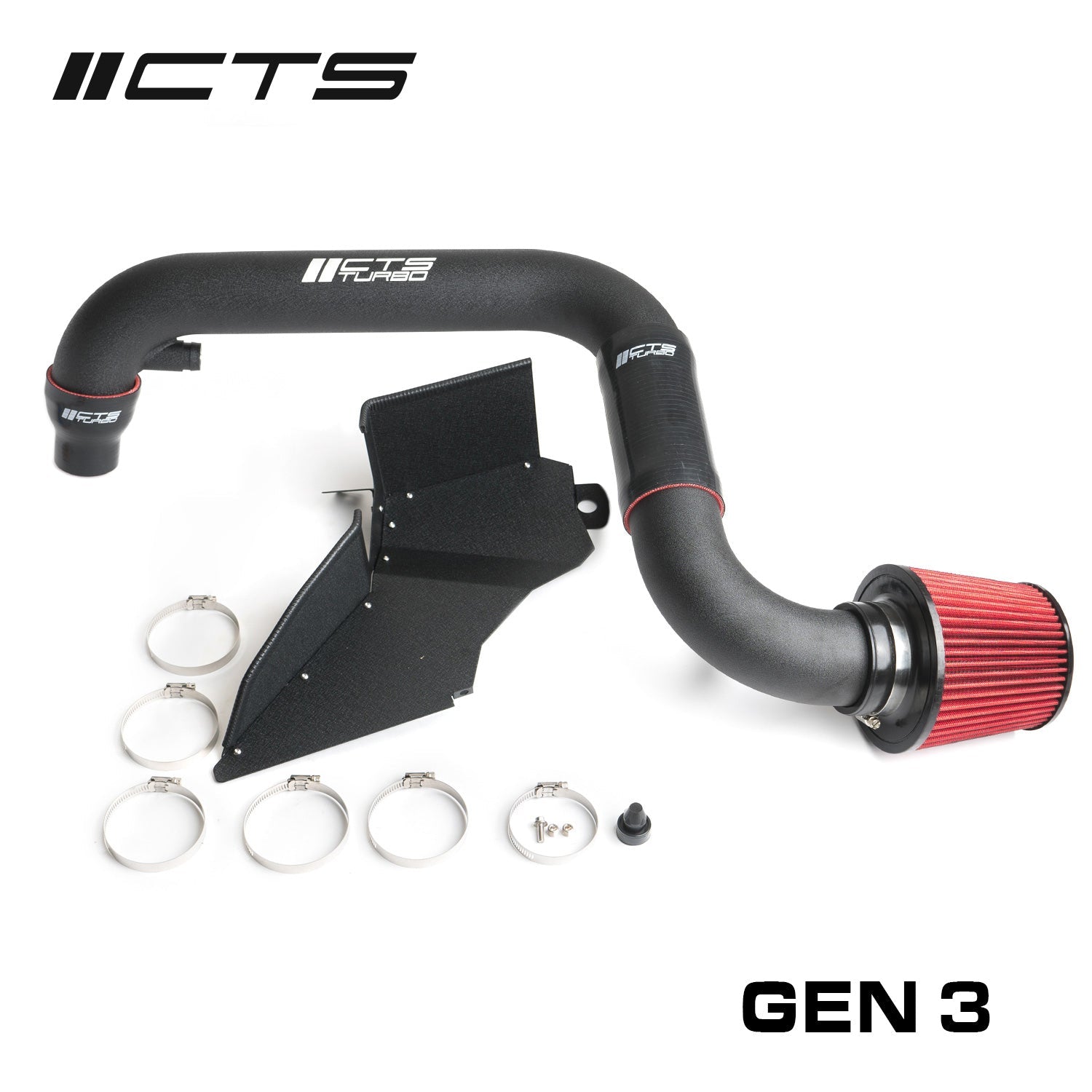 CTS TURBO 3″ AIR INTAKE SYSTEM FOR 1.8TSI/2.0TSI (EA888.1 AND EA888.3 NON-MQB) - 0