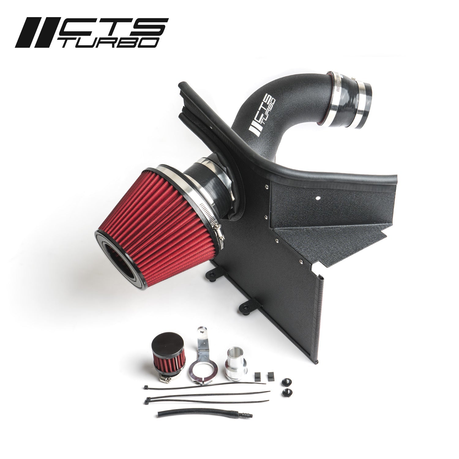 CTS TURBO AUDI B8/B8.5 S4, S5, Q5, SQ5 AIR INTAKE SYSTEM (TRUE 3.5″ VELOCITY STACK)