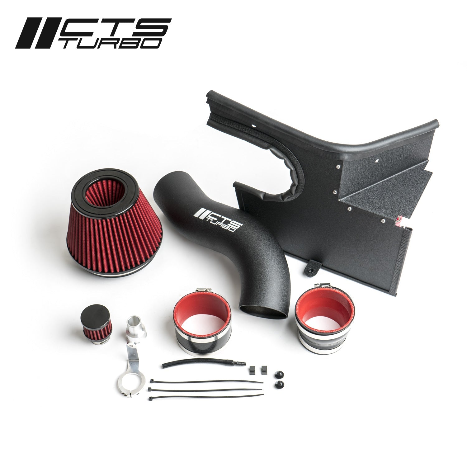 CTS TURBO AUDI B8/B8.5 S4, S5, Q5, SQ5 AIR INTAKE SYSTEM (TRUE 3.5″ VELOCITY STACK)