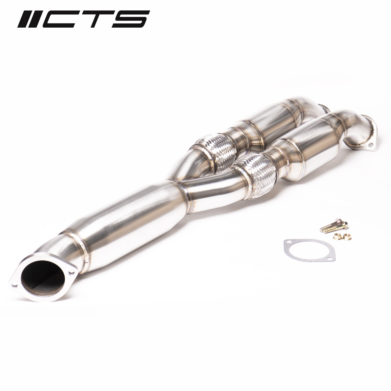 CTS TURBO NISSAN R35 GT-R Y-PIPE/MID-PIPE HIGH-FLOW CAT