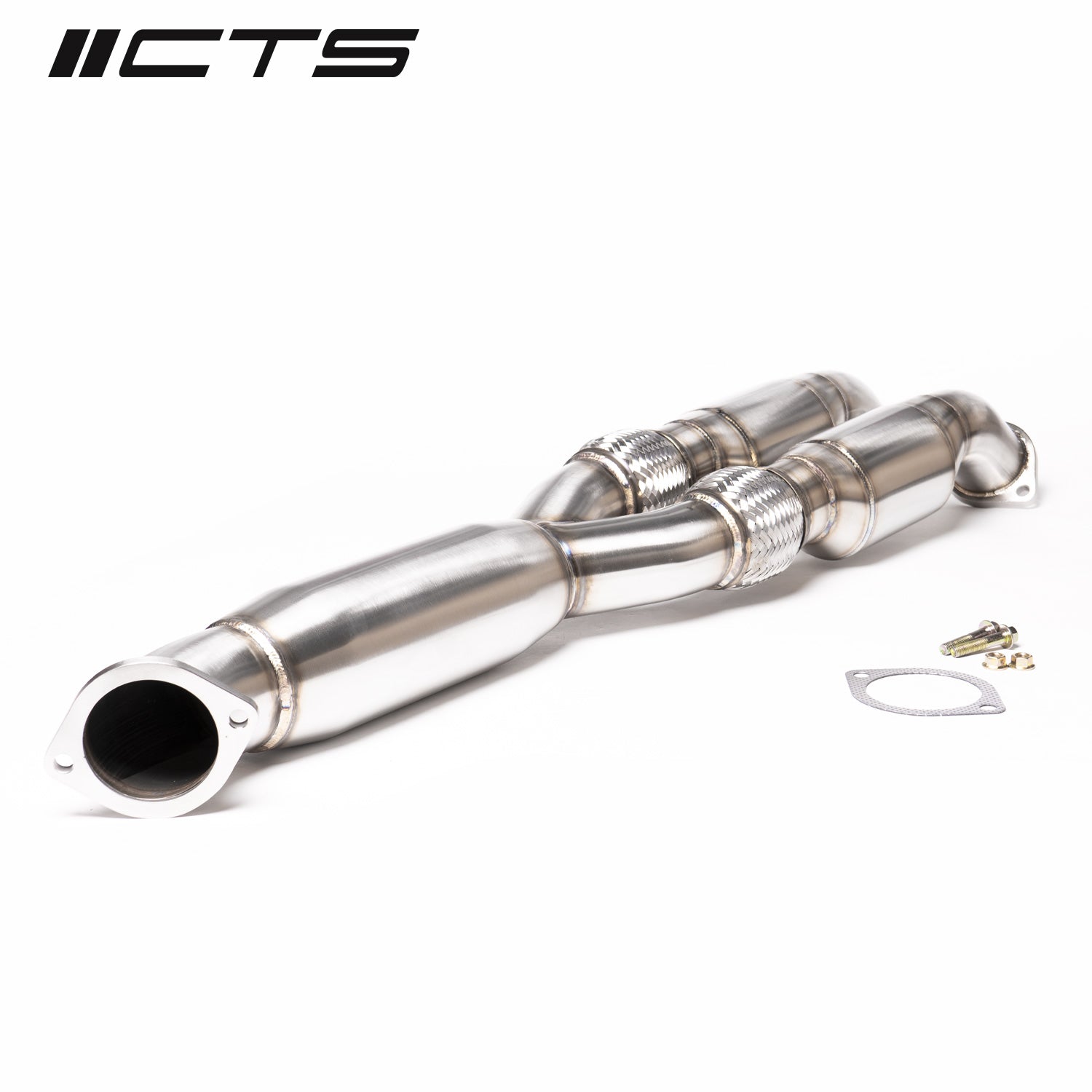 CTS TURBO NISSAN R35 GT-R Y-PIPE/MID-PIPE HIGH-FLOW CAT