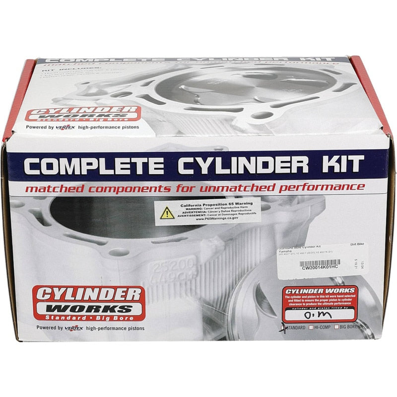 Cylinder Works 21-23 Yamaha WR 450 F 450cc Standard Bore High Compression Cylinder Kit