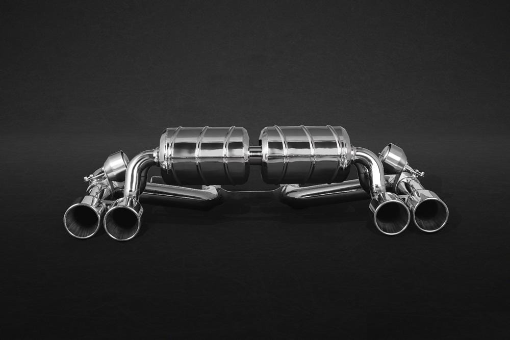 BMW M2 Capristo Exhaust System (F87)- ECE Valved Exhaust W/ Mid-Silencer Spare Pipes & Stainless Tips