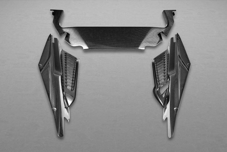 Ferrari 458 Italia/Speciale Carbon Side Engine Compartment Covers