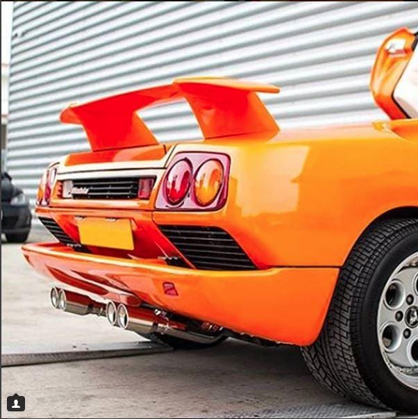 Lamborghini Diablo - Free-Flow Sport Exhaust System