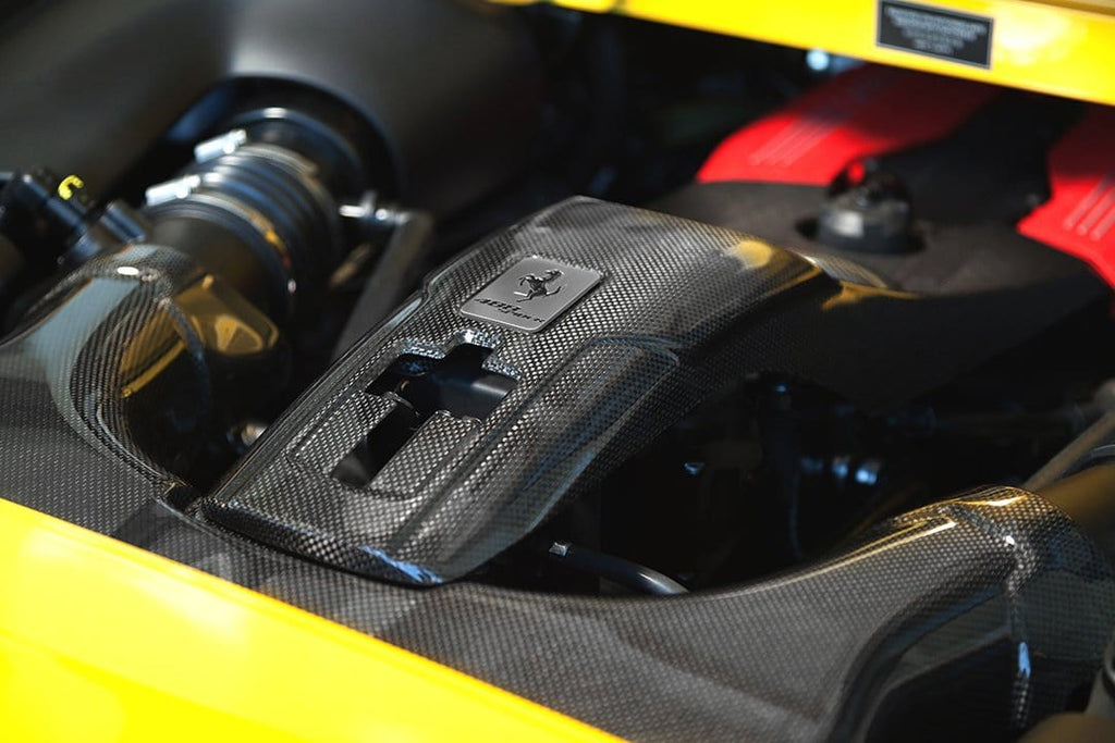 Ferrari 488 GTB & GTS - Carbon Airbox And Lock Cover Set