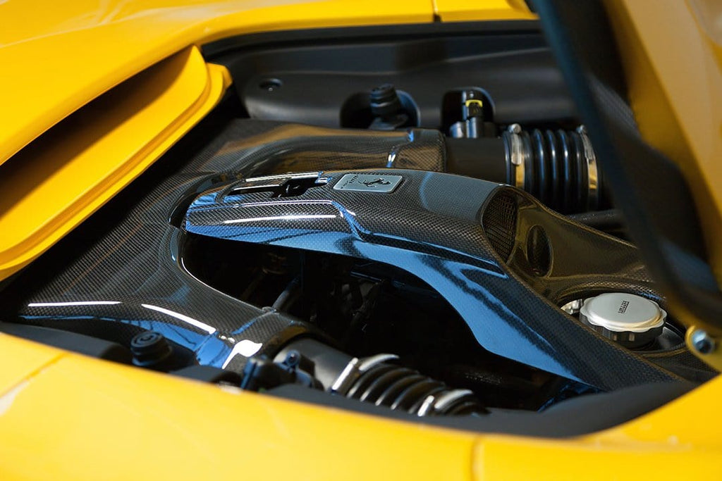 Ferrari 488 GTB & GTS - Carbon Airbox And Lock Cover Set