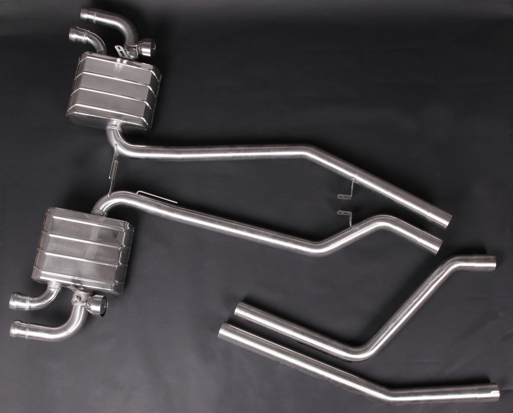 Porsche 958 Cayenne Turbo & Turbo S (Up To 10/2014) - Valved Exhaust System & Mid-Pipes (Incl. CES Remote)