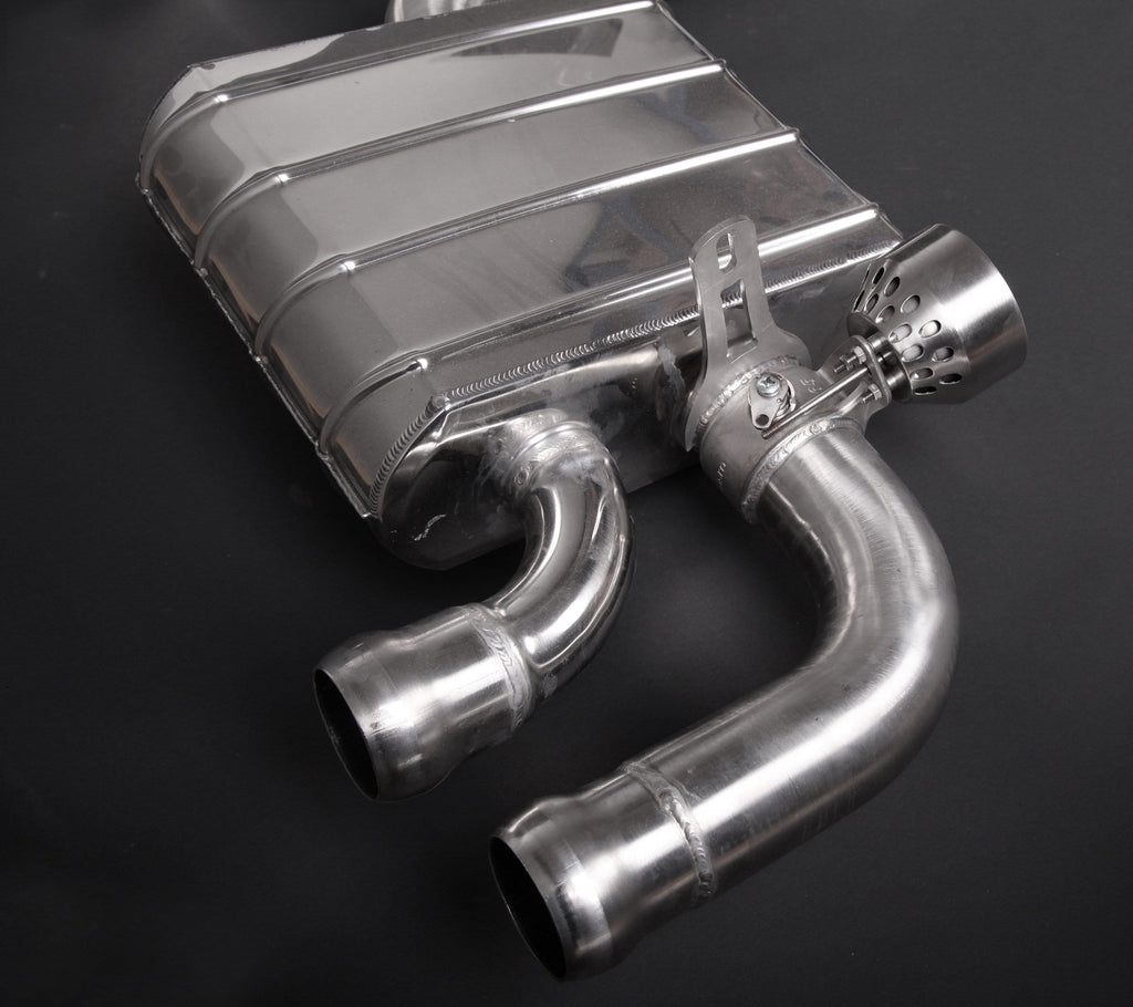 Porsche 958 Cayenne GTS (Up To 10/2014) - Valved Exhaust System With Mid-Silencer Delete (Incl. CES Remote)