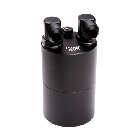 Chase Bays -10AN 90 Deg Elbow Inlet and Outlet Oil Catch Can