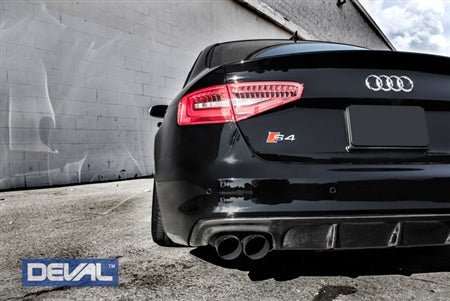 DEVAL CARBON FIBER REAR DIFFUSER | B8.5 A4 & S4 - 0