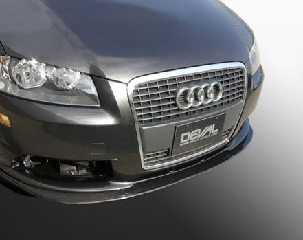 DEVAL CARBON FIBER FRONT SPLITTER | 8P AUDI A3 & S3