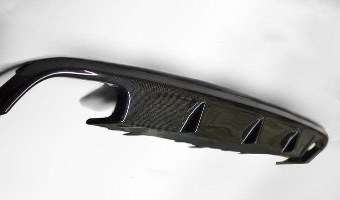 Deval Carbon Fiber Rear Diffuser | C7 Audi S6