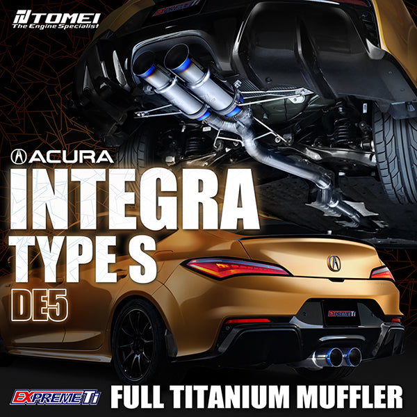 FULL TITANIUM MUFFLER for INTEGRA TYPE S DE5 - 0