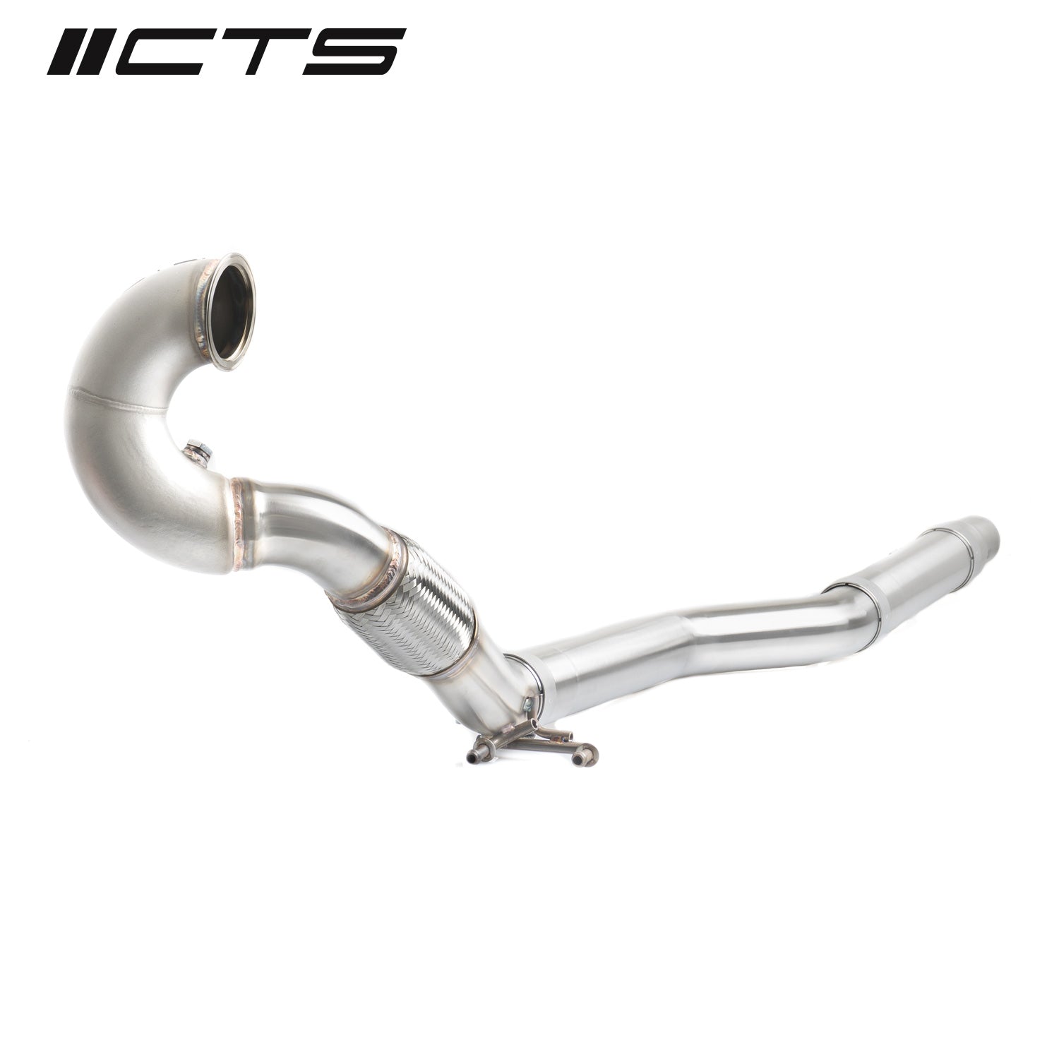 CTS TURBO MQB AWD EXHAUST DOWNPIPE (MK7/MK7.5 GOLF AWD, GOLF R, A3/S3/TT/TT-S QUATTRO)