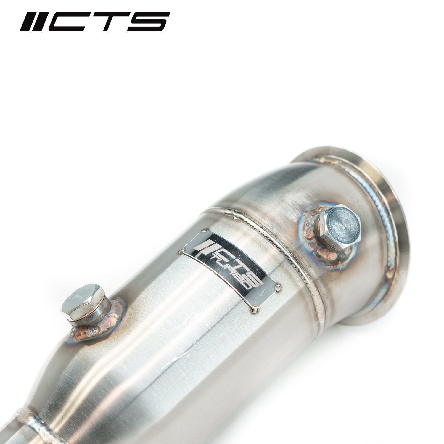 CTS Turbo 4″ Race Downpipe for BMW N20 4-cylinder (2012-2017) F20-F21-F22-F30-F32-F36