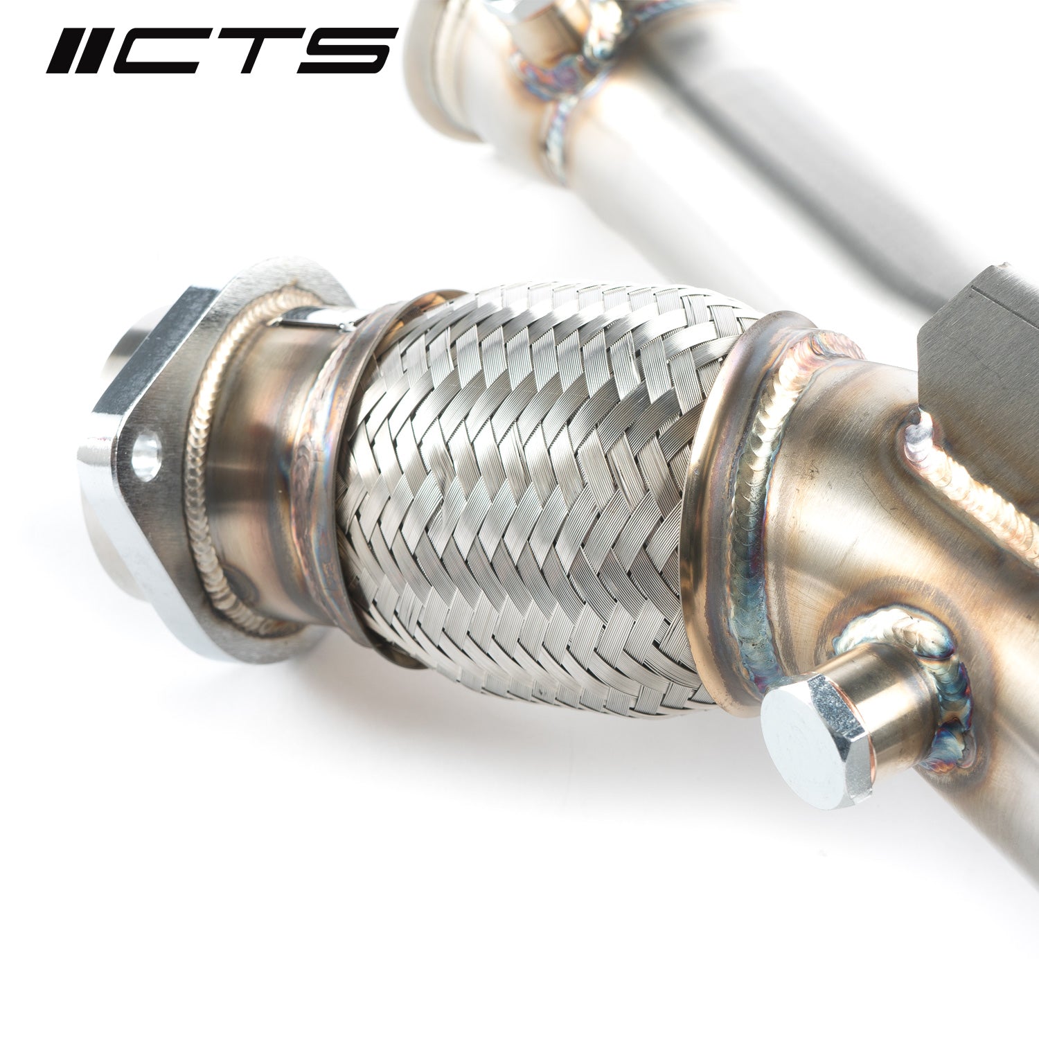 CTS Turbo BMW S58 F97/G01 X3M/X3MC & F98/G02 X4M/X4MC Downpipes Without Heat Wrap