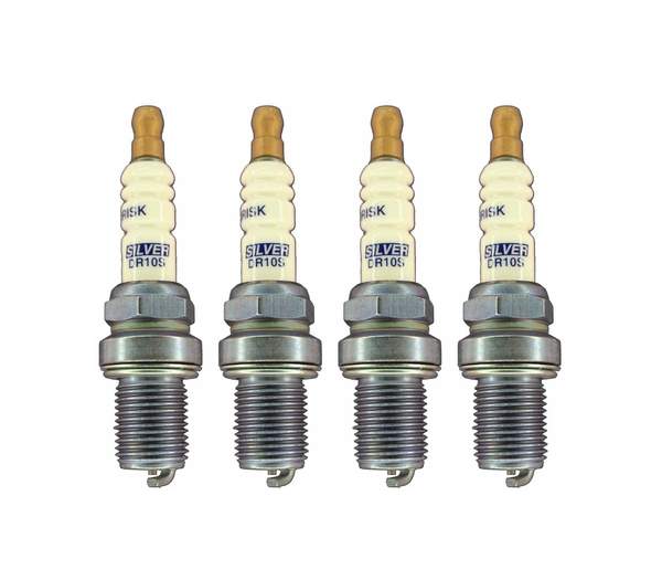 Brisk Silver Racing DR10S Spark Plug - Set Of Four