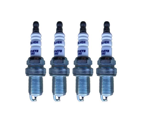 Brisk Silver Racing DR14YS Spark Plug - Set Of Four