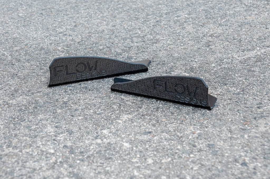 Flow Designs VW MK7 Golf R Rear Spat Winglets (Pair)