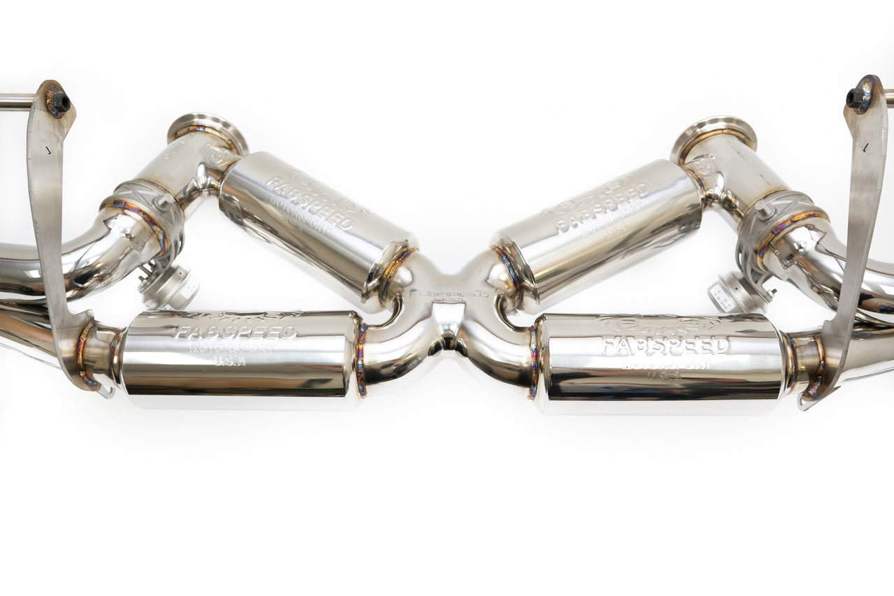 Fabspeed Audi R8 V8 Valvetronic Supersport X-Pipe Exhaust System (2008-2013)