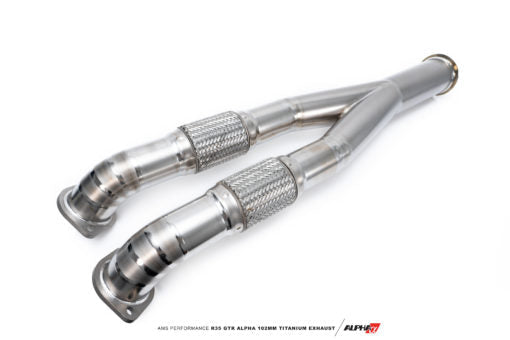 AMS Performance R35 GTR Alpha 102mm Titanium Exhaust