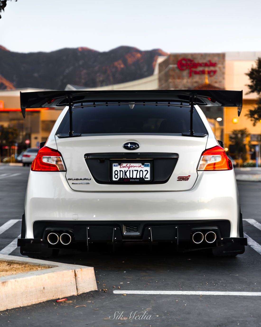 CARBON FIBER Trunk Garnish 2015-UP WRX/ STI 2015-Up - 0