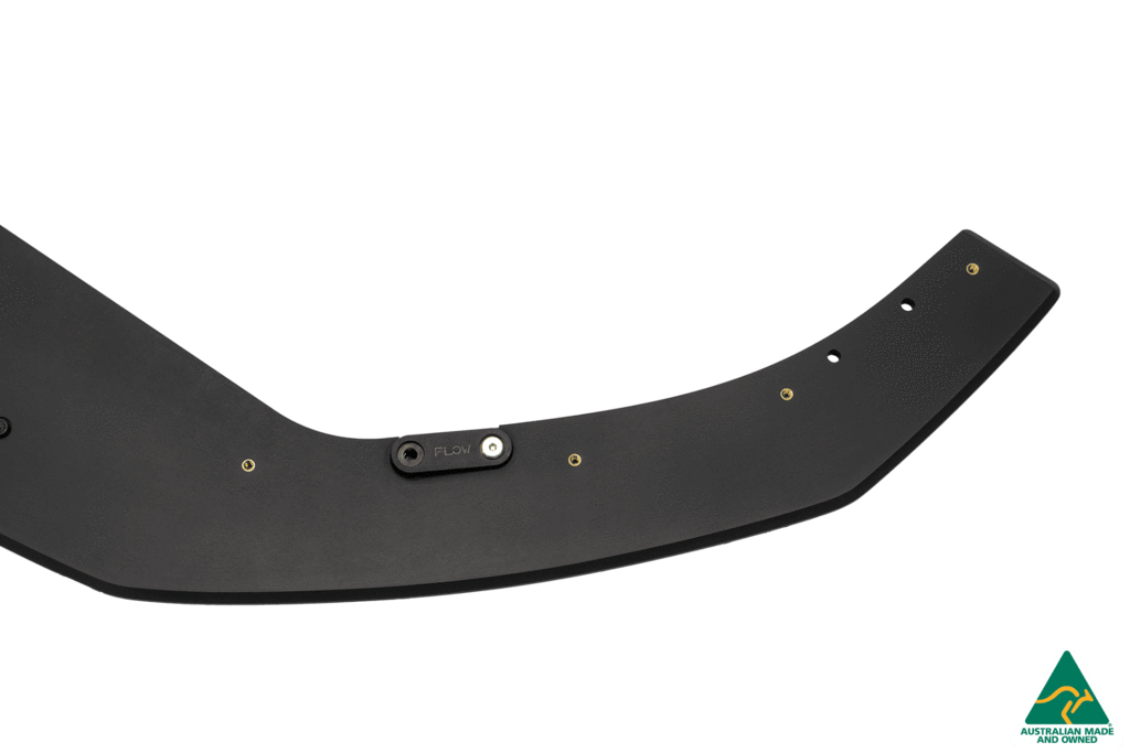 S3 8V Sedan FL Front Lip Splitter & Mounting Brace