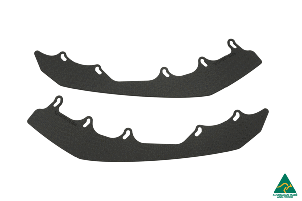 RS3 8V Sedan FL Front Lip Splitter Extensions (Pair)