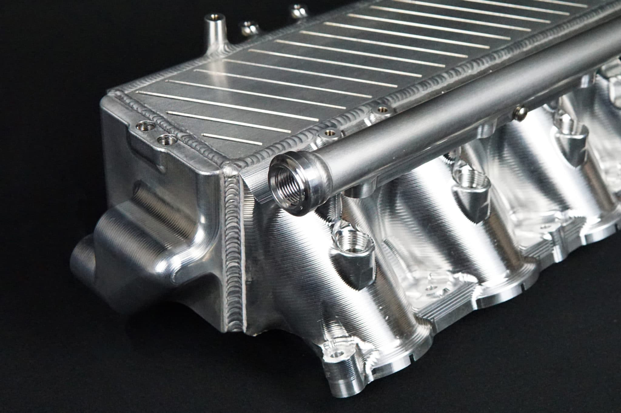 CSF Toyota A90/A91 Supra/ BMW G-Series B58 Charge-Air Cooler Manifold- Machined Billet Aluminum